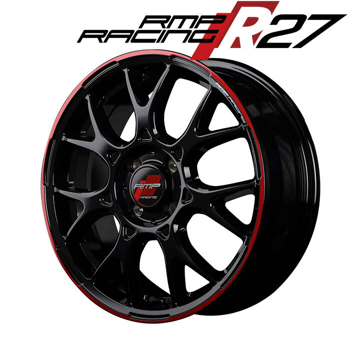 MID RMP RACING R27 (ブラック/リムレッド