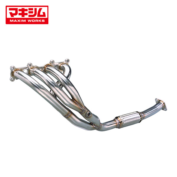 車メーカーMAZDAマツダ車種EUNOS ROADSTERユーノスロードスター型式NA8CエンジンBP-ZEシフトMTメーカー品番1100ZE002メーカー名MAXIM WORKSマキシムワークス商品名エキゾーストマニホールドJASMA認定No.94E020パイプ径:プライマリφ42.7パイプ径:セカンドφ48.6パイプ径:テールφ50.8タイプ4-2-1納期についてメーカー在庫があれば3～4営業日、欠品時は1ヶ月～お時間がかかります。お急ぎの場合はご注文前に必ず在庫確認をお願い致します。※納期が遅い等によるキャンセルは一切お受けできません。注意事項※沖縄・離島への送料は要見積もりになります。※製品の仕様や価格の変更、製造及び販売を予告無く中止する場合がございます。※お客様の見落としや確認ミスでのキャンセル・交換・返品は一切お受けできません。※商品画像は代表車種のサンプルです。車種毎に色・形状・構成が異なることがあります。※適合情報は随時更新しておりますが、告知なくメーカー側にて更新される場合がございますので、必ずご注文前にメーカー適合表にて最新の適合表をご確認頂ますようお願い致します。MAXIM WORKS エキマニ 1100ZE002各カテゴリーのレースで発揮してきたテクノロジーと「創ること」へのこだわりが結集。サーキットで見せつける技が今、ストリートでも実現される。