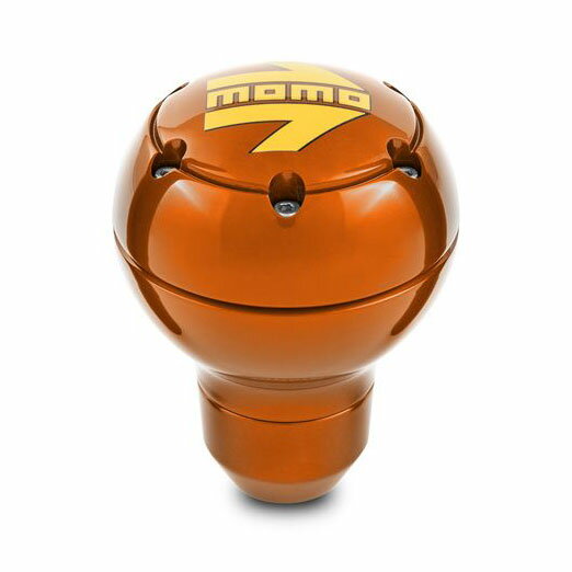 MOMO モモ シフトノブ ROUND METAL オレンジ