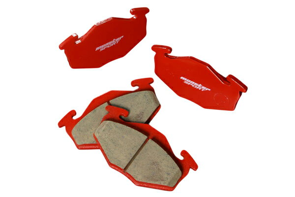 Monster Sport モンスタースポーツ ブレーキパッド type-e フロント用 1台分 セルボモード CN22S CP22S 91.9～97.4(2～5型) F6B ターボ 2WD/4WD