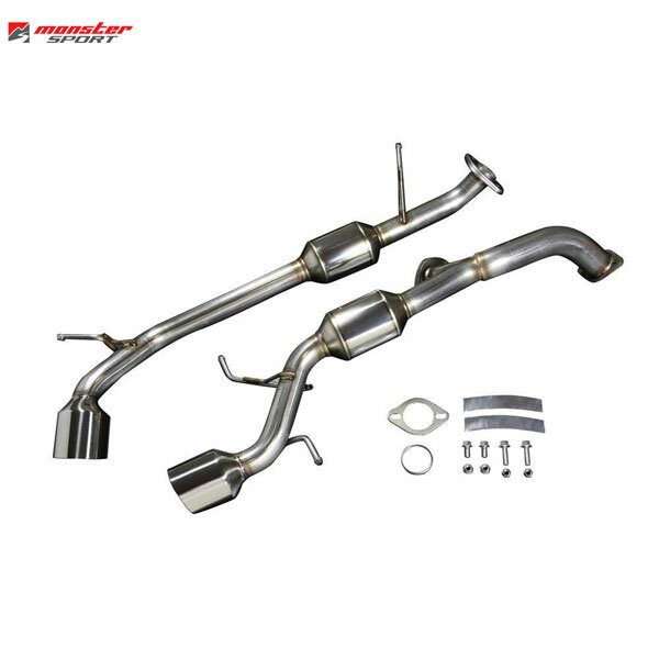 [Monster Sport] モンスタースポーツ Sp-X デュアルストリートマフラー スイフトスポーツ ZC33S 17.09〜 K14C 6MT/6AT 個人宅配送不可