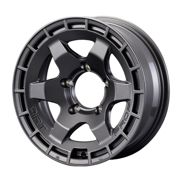 モーターファーム ホイール FARM DIRT PROP マットガンメタリック 16インチ×6.0J 5H 139.7 -5 1本 ジムニーシエラ 北海道・沖縄・離島は要確認