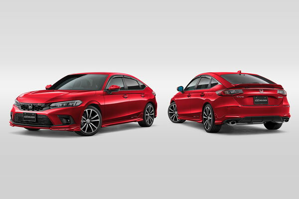 MUGEN 無限 スタイリングセット プレミアムクリスタルレッド・メタリック シビック FL1 FL4 2021/8〜2024/9 ※北海道・沖縄・離島は都度確認 ※個人宅＆ホンダディーラー配送不可