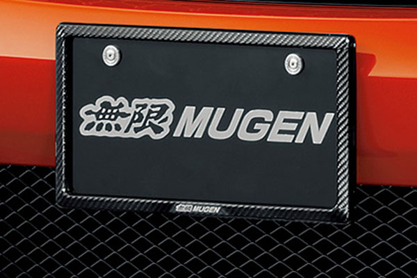 MUGEN 無限 カーボンナンバープレートガーニッシュ フロント フィット GK3 GK4 GK5 GK6 GP5 GP6 2013/9〜2017/5 1