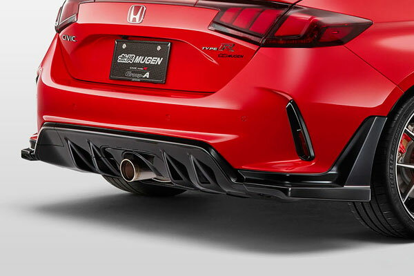 MUGEN 無限 リアアンダースポイラー 未塗装 シビック FL5 2022/9〜 ※北海道・沖縄・離島は都度確認 ※個人宅＆ホンダディーラー配送不可