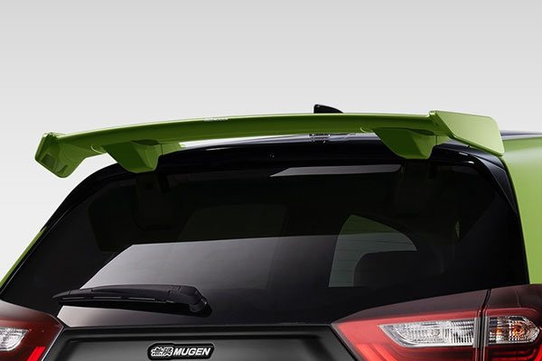 MUGEN 無限 ウイングスポイラー ライムグリーン フィット GR1 GR2 GR3 GR4 GR5 GR6 GR7 GR8 2020/2～2022/10 ※北海道・沖縄・離島は都度確認 ※個人宅＆ホンダディーラー配送不可