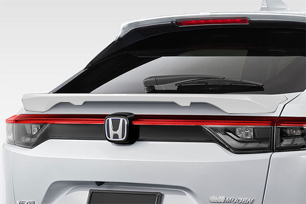 MUGEN 無限 テールゲートスポイラー プラチナホワイト・パール ヴェゼル RV3 RV4 RV5 RV6 2021/4〜2024/4 ※北海道・沖縄・離島は都度確認 ※個人宅＆ホンダディーラー配送不可