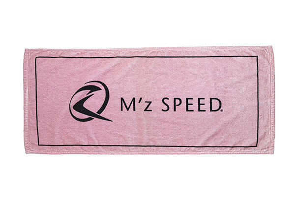 M'z SPEED フェイスタオル エムズスピードロゴ ※北海道は送料2000円(税別)、沖縄・離島は要確認