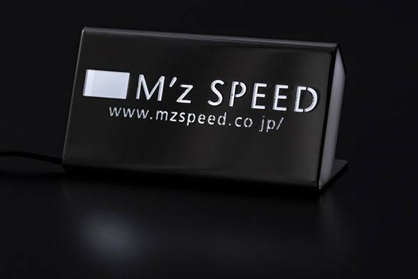 M'z SPEED ステンレスロゴプレート Pantheraロゴ LEDホワイト ※北海道は送料2000円...