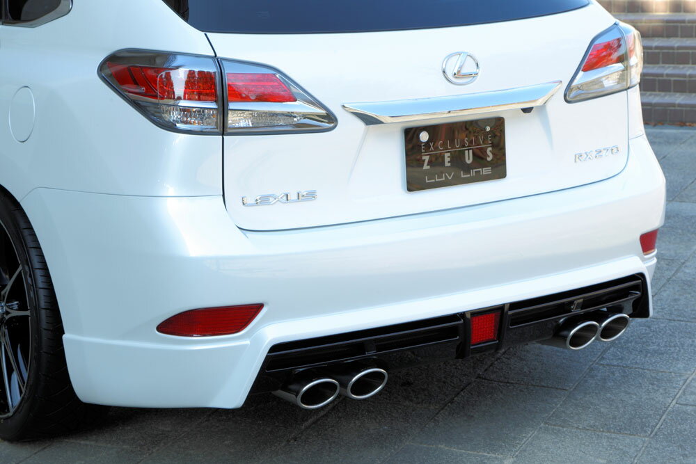 メーカーLEXUSレクサス車種RX450h型式GYL10W GYL15W GYL16W年式H24.4〜H27.9 (2012/04〜2015/09)適合備考MC後メーカー品番2331-3132-212メーカー名M's SPEEDエムズスピードシリーズLUV LINEラヴライン品名リアアンダースポイラーカラーブラックカラーコード212材質FRP注意事項※お客様の見落としや確認ミスでのキャンセル・交換・返品は一切お受けできません。※個人宅宛の発送の場合は別途追加で送料がかかります。自動計算される送料ではございません。車屋宛の場合は送付先の屋号・固定電話番号が必要です。自宅兼事務所等は発送不可となります。※商品画像はデモカーの塗装済みの物です。カラー等は実際の商品と異なります。※適合情報は随時更新しておりますが、告知なくメーカー側にて更新される場合がございますので、必ずご注文前にメーカーホームページにて最新の適合表をご確認頂ますようお願い致します。納期についてこちらの商品はお取り寄せです。メーカー在庫があれば3〜4営業日、欠品時は1ヶ月〜お時間がかかります。お急ぎの場合は必ずご注文前に在庫確認をお願いいたします。※納期が遅い等によるキャンセルは一切お受けできません。M'z SPEED Mz SPEED エムズスピード ZEUS ゼウス マツモト自動車 LUV LINE ラヴライン エアロ リアアンダースポイラー リヤアンダースポイラーLUV LINEレクサス (2331)LEXUS RX RX450h (GYL1#W) / RX350 (GGL1#W)RX270 (AGL10W) MC後 2012/4 - 2015/9