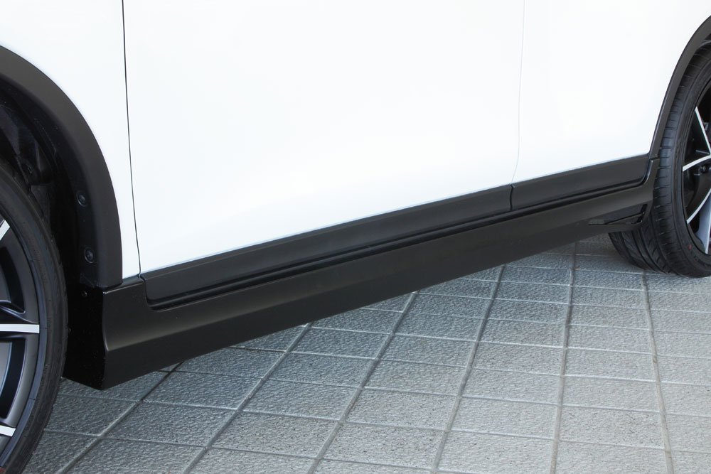 M'z SPEED サイドステップ 未塗装 FRP エクストレイル HNT32 HT32 NT32 T32 H25.12〜H29.5 20X/20S/ハイブリッド MC前 ラヴライン 2351