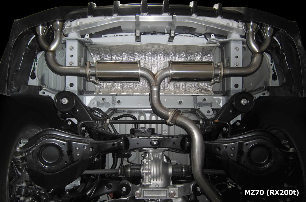 M'z SPEED エキゾーストシステム (MZ70) レクサス RX300 DBA-AGL20W DBA-AGL25W H29.11～R1.9 8AR-FTS ラヴライン 2332