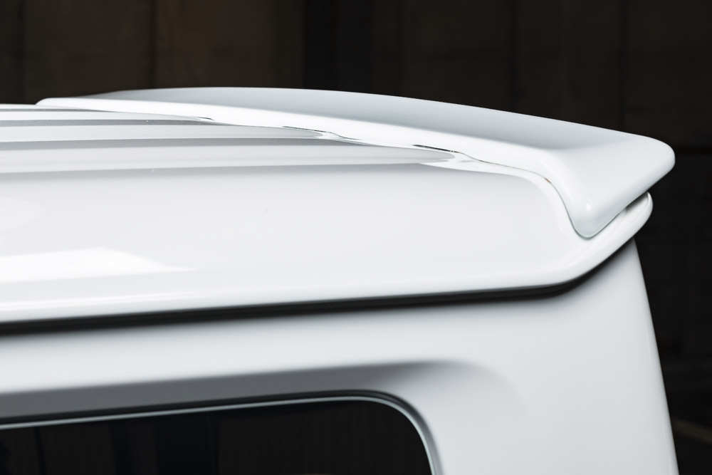 M'z SPEED リアウイング ピュアホワイトパール (ZVR) ABS ジムニー JB64W H30.7～ ラヴライン 2401