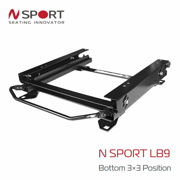 N SPORT シートレール 左席用 LB9タイプ PEUGEOT 2008 P24HN05 (北海道・沖縄・離島は送料別途)