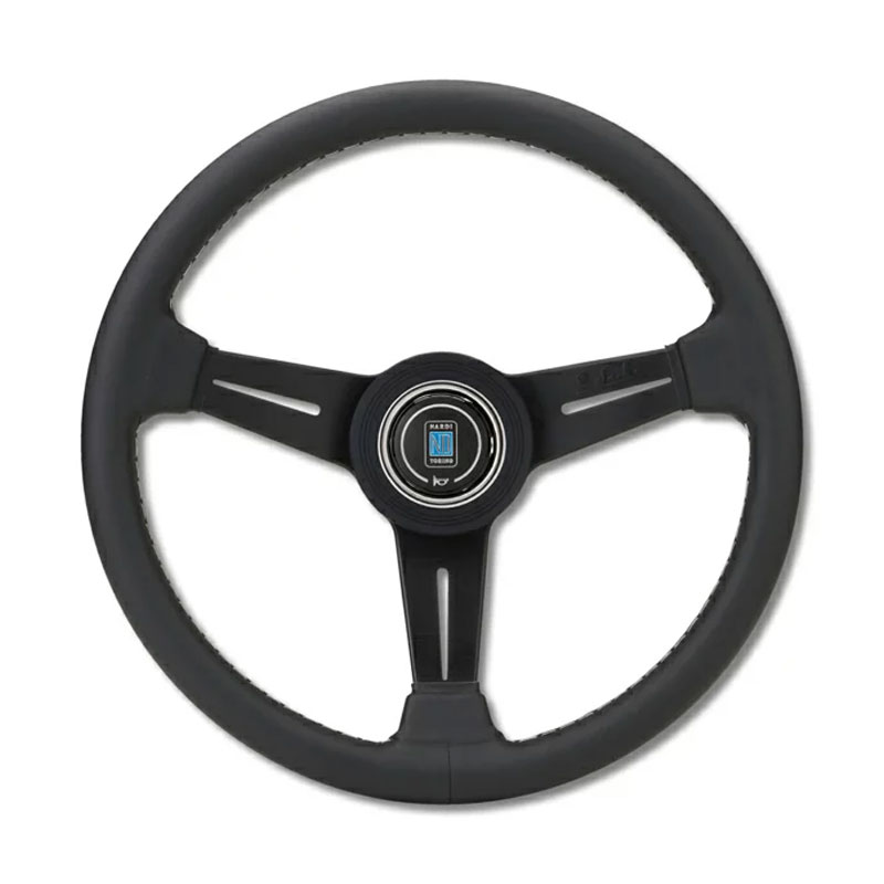正規品 NARDI ナルディ CLASSIC ブラックスエード/ブラックスポーク（34φ） N343