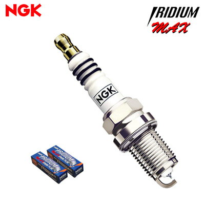 NGK イリジウムMAXプラグ (1台分セット) [クオーレ L40V, L45 S54.3~S55.6 エンジンAB 550]