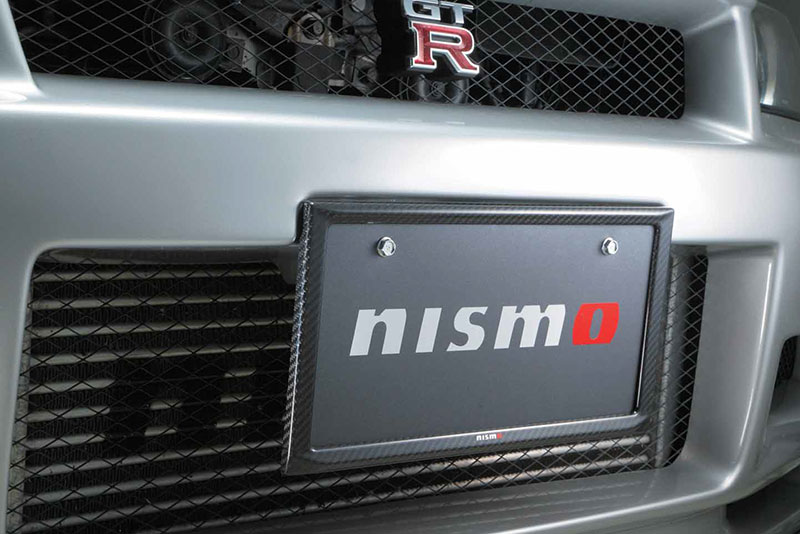 nismo ニスモ カーボンナンバープレートリム フロント エルグランド E51 全車（NISMOバンパー装着車/ライダーを含む） 3