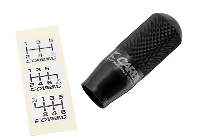 OKUYAMA オクヤマ CARBING ハイグリップシフトノブ 黒ジュラコン M10×1.5（ホンダ）(2)