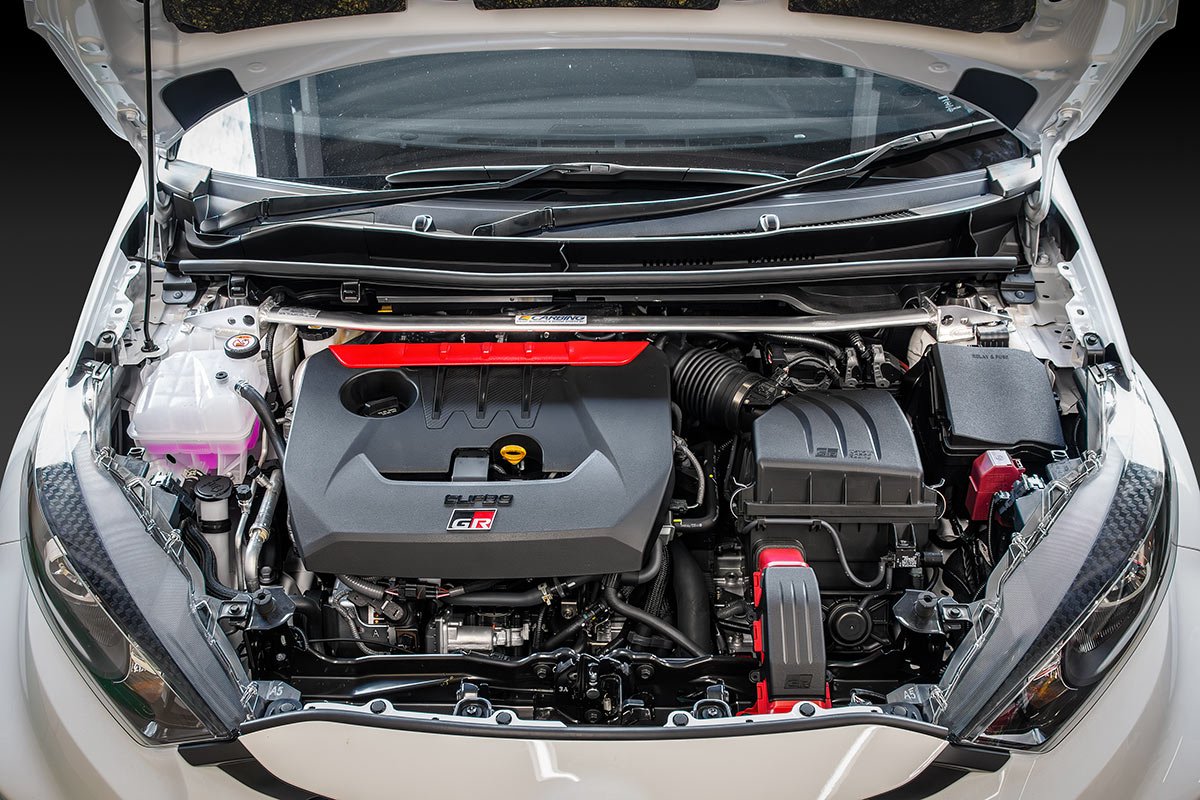 OKUYAMA オクヤマ CARBING ストラットタワーバー フロント タイプI アルミ GRヤリス 後期 GXPA16