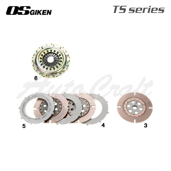 OS技研 オーバーホールキット Bセット TSシリーズ TS3B スカイライン C110 C210 L6