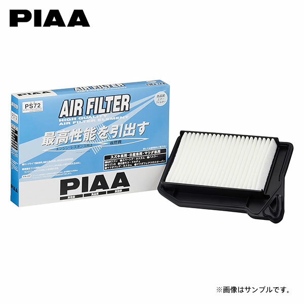 PIAA ピア PS72 エアフィルター ワゴンR MH34S H24.9～H27.8 R06A TB