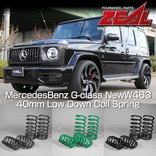 PRO-STAFF プロスタッフ ZEAL 40mmダウンコイルセット メルセデスベンツ Gクラス W463 2018/6～
