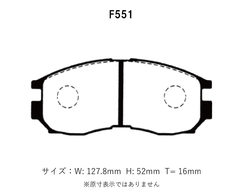 Project Mu プロジェクトミュー ブレーキパッド パーフェクトスペック フロント用 ギャラン EA1A EC1A H8.7〜H17.12 リアディスクブレーキ