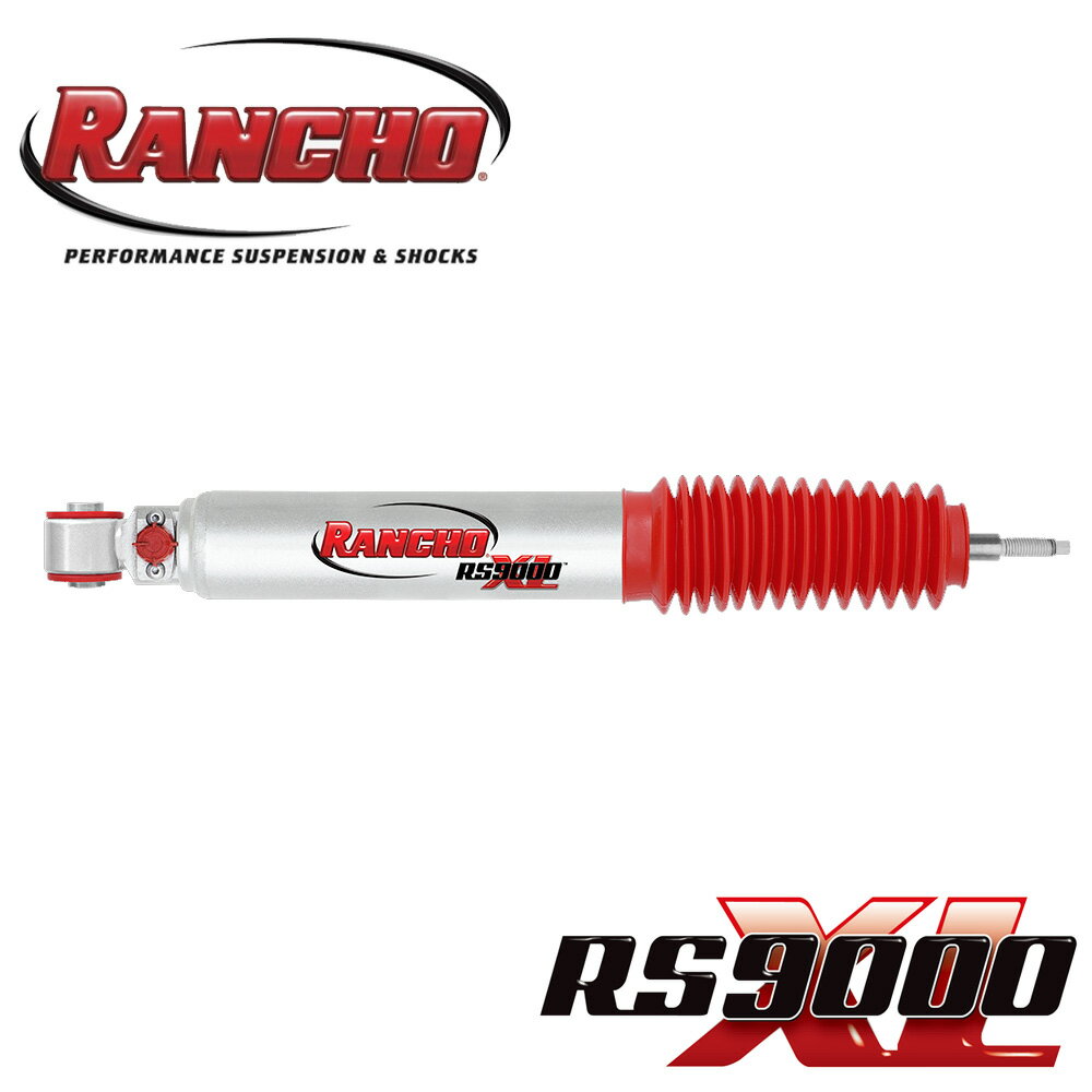 RANCHO ランチョ ショック RS9000XL フロント1本 [ジープ ラングラー 07~ JK シリーズ 2WD]