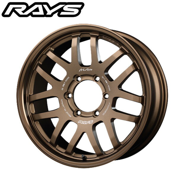 RAYS レイズ A●LAP エーラップ A-LAP-07X Bronze Almite (BR) 18×9.0J 6H PCD139 +19 アルミホイール1本