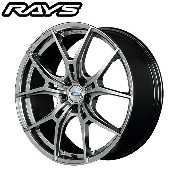 RAYS レイズ gramLIGHTS グラムライツ 57FXZ LIMITED EDITION Grace Silver/Machining (QNJ) 18×7.5J 5H PCD100 +50 アルミホイール1本