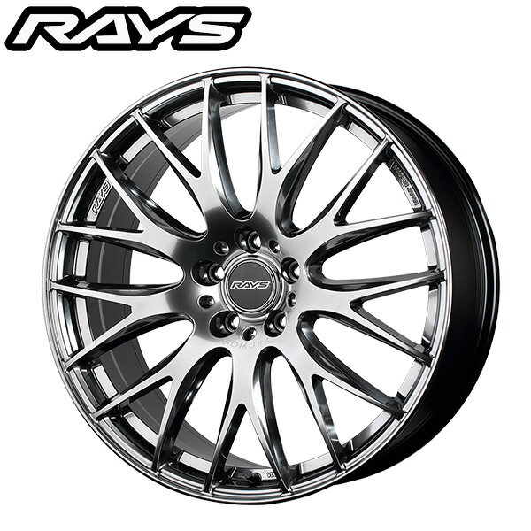 RAYS レイズ ホムラ HOMURA HOMURA 2X9PLUS Grace Silver (QNK) 20×8.5J 5H PCD120 +38 アルミホイール1本