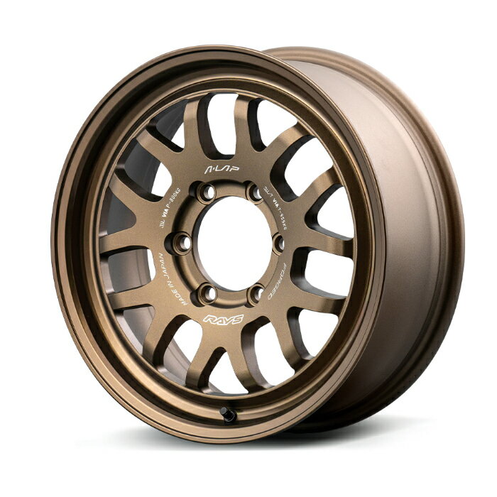 RAYS レイズ A●LAP エーラップ 07X Bronze Almite (BR) 17×8.0J 6H PCD139 +20 アルミホイール1本