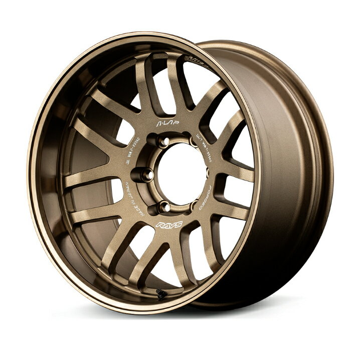 RAYS レイズ A●LAP エーラップ 07X Bronze Almite (BR) 18×9.0J 6H PCD139 +00 アルミホイール1本