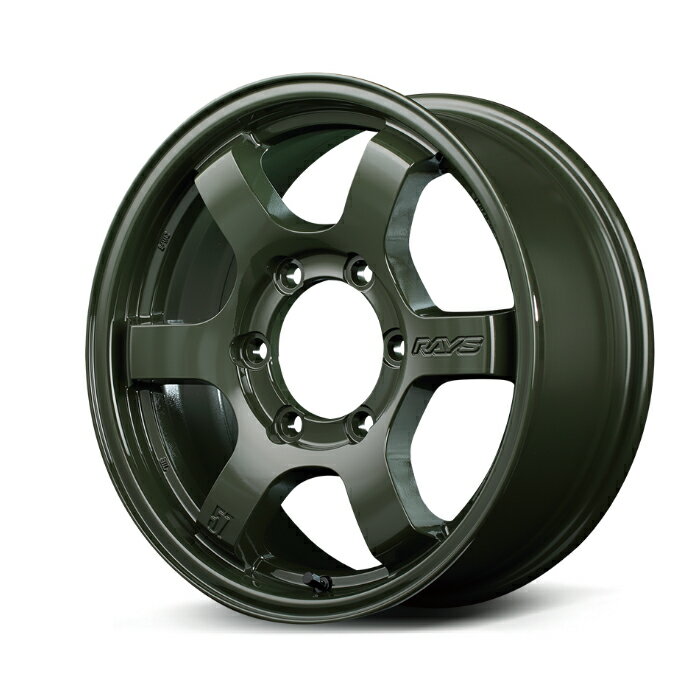 RAYS レイズ gramLIGHTS グラムライツ GL-57DR-X Jungle Green (DXZ) 16×6.5J 6H PCD139 +38 アルミホイール1本