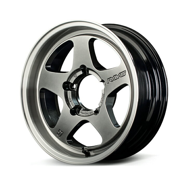 RAYS レイズ gramLIGHTS グラムライツ 57FR-X Grace Silver/Rim DC (QAZ) 16×6.0J 5H PCD139 -5 アルミホイール1本
