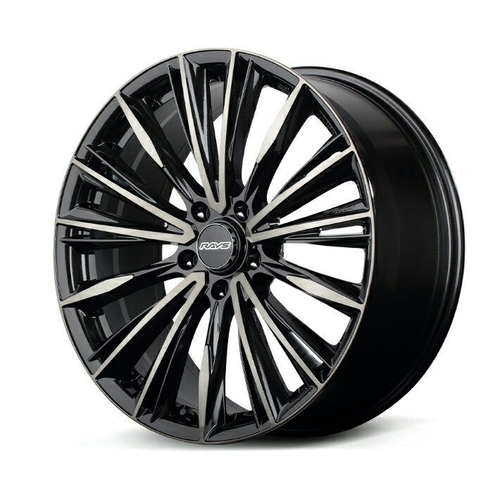 RAYS レイズ VERSUS ベルサス CRAFT COLLECTION VOUGE LIMITED DC/Side Glass Black/Smoke Clear (6EZ) 20×8.5J 5H PCD108 +45 アルミホイール1本