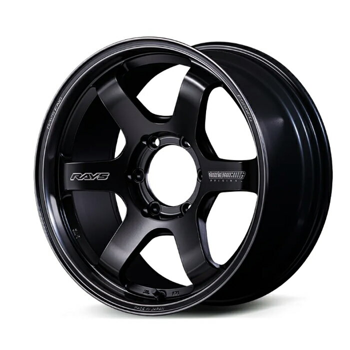 RAYS レイズ VOLK RACING ボルクレーシング TE37SB Black shadow LTD. Matte Translucent Black (PH) 17×6.5J 6H PCD139 +37 アルミホイール1本