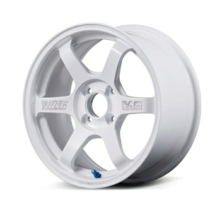16 inches - RAYS レイズ VOLK RACING ボルクレーシング TE37SONIC 30th MACHINING Ver. White (WH) 16×6.5J 4H PCD100 +46 アルミホイール1本