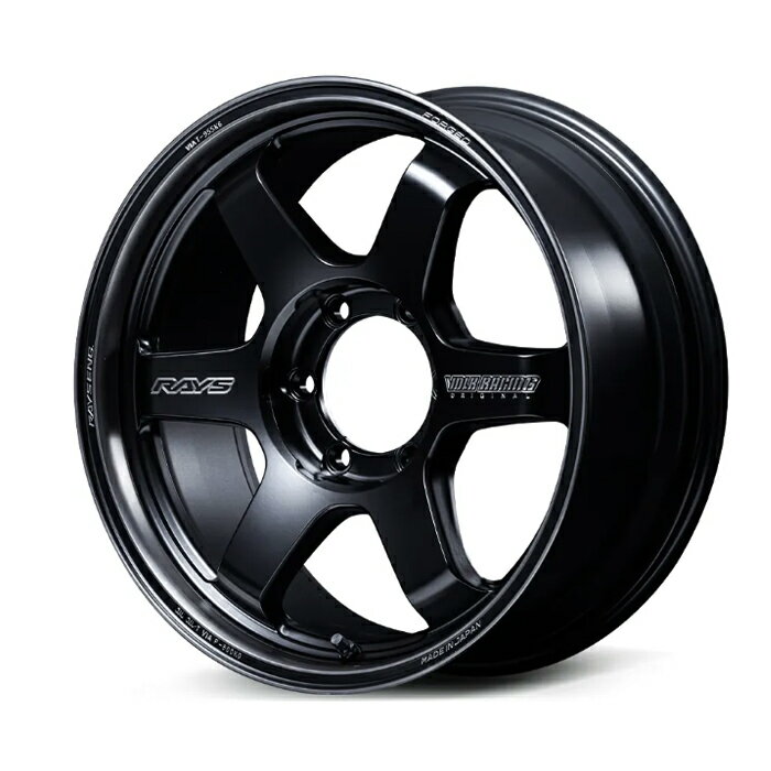RAYS レイズ VOLK RACING ボルクレーシング TE37ULTRA LARGE Black shadow LTD. Matte Translucent Black (PH) 18×9.0J 6H PCD139 +50 アルミホイール1本