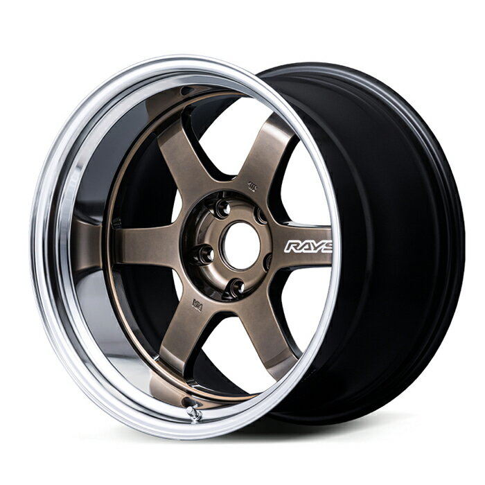 RAYS レイズ VOLK RACING ボルクレーシング TE37V SPEC-SR Shining Bronze Metal/Rim FDMC (SR) 18×10.0J 5H PCD114 -25 アルミホイール1本