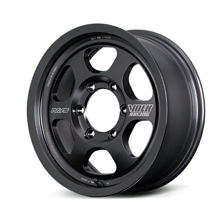RAYS レイズ VOLK RACING ボルクレーシング TE37XT Black shadow LTD. Matte Translucent Black (PH) 16×6.5J 6H PCD139 +38 アルミホイール1本