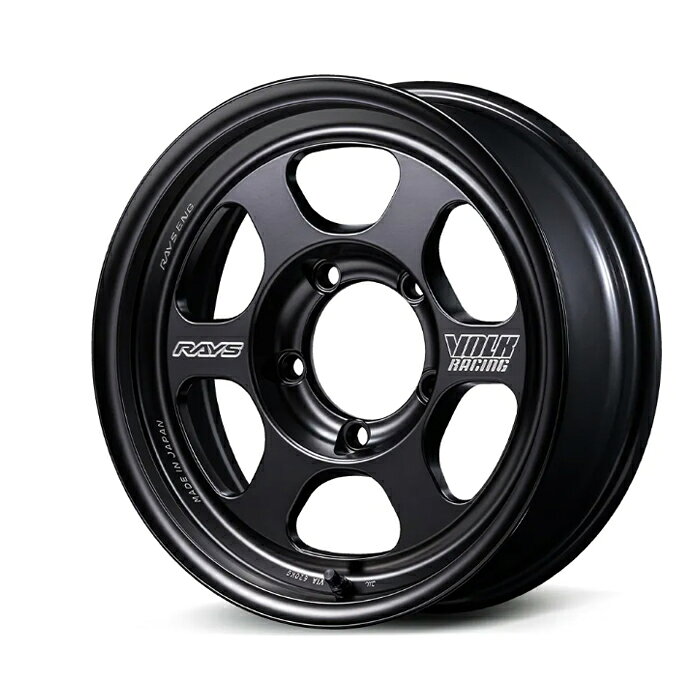 RAYS レイズ VOLK RACING ボルクレーシング TE37XT for J Black shadow LTD. Matte Translucent Black (PH) 16×5.5J 5H PCD139 +00 アルミホイール1本