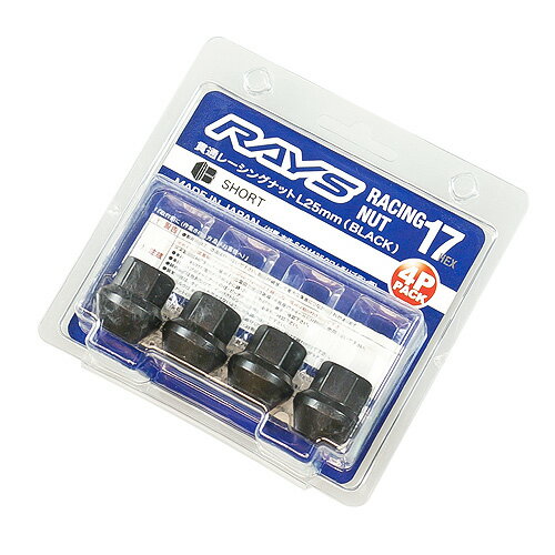 RAYS �쥤�� L25 �졼���󥰥ʥå� M12��P1.5 �֥�å� ���硼�ȥ����� 4�ĥѥå� 17HEX