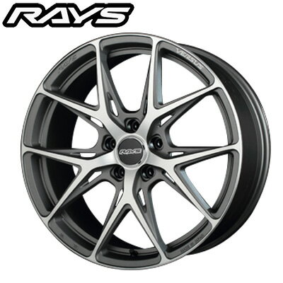 RAYS レイズ VERSUS ベルサス CRAFT COLLECTION VV21S Matte DC/Side Matte Graphite (M4) 18×8.0J 5H PCD100 45 アルミホイール1本