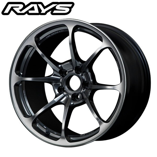 RAYS レイズ VOLK RACING ボルクレーシング NE24 Shining Black Metal (HM) 19×8.5J 5H PCD108 45 アルミホイール1本