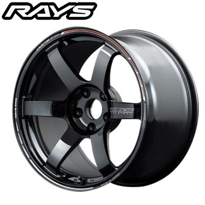 RAYS レイズ VOLK RACING ボルクレーシング TE37SAGA S-PLUS TIME ATTACK Black/REDOT (KR) 18×9.5J 5H PCD114 +39 アルミホイール1本