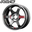 RAYS レイズ VOLK RACING ボルクレーシング TE37SONIC SL Pressed Graphite (PG) 15×5.5J 4H PCD100 44 アルミホイール1本