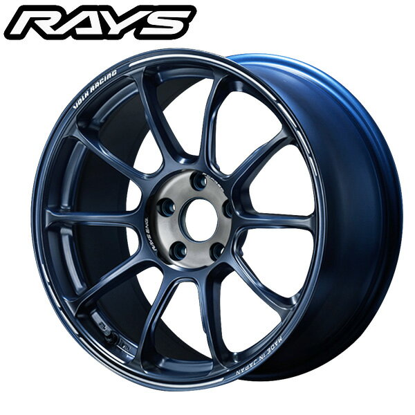 RAYS レイズ VOLK RACING ボルクレーシング ZE40 TIME ATTACK EDITION3 Metallic Blue/Matte BK Clear (LM) 17×7.5J 4H PCD98 34 アルミホイール1本