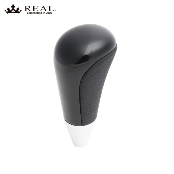 [REAL] レアル 汎用シフトノブ [ピアノブラック] エスティマ ACR50W ACR55W H28(2016).6〜 4型