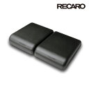 RECARO レカロ正規品 サイサポートパッド薄型 2個セット (ISF) ブラック (PRO RACER RMS 2700G用)